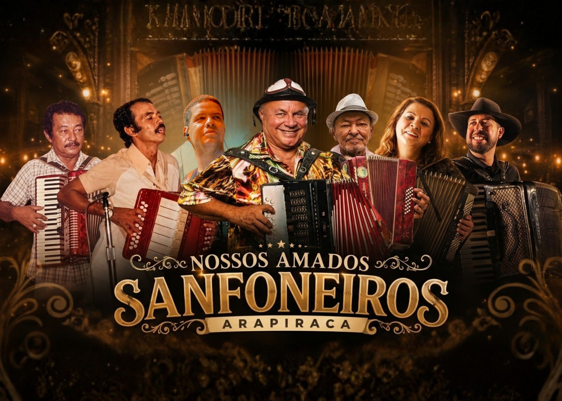 Arapiraca fortalece a cultura popular com a exposição “Mestres da Sanfona”